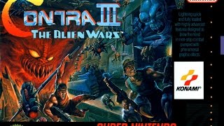 Contra 3: The Alien Wars Прохождение (SNES Rus)