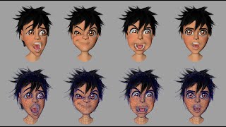 teenKid - Cartoon Character Rigging Demo