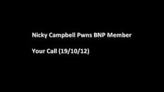 Nicky Campbell Pwns BNP Member