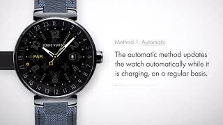 How To Update Your Louis Vuitton Smart Watch Face | Tambour Horizon 42