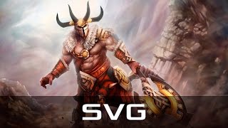 SVG - Centaur Warrunner, Off Lane (May 3, 2017) | Dota 2 patch 7.05 gameplay