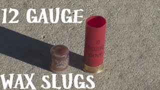 Wax Slug Penetration Test!