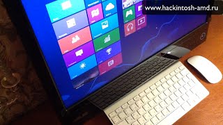 Тест работы Apple Magic Mouse и Apple Wireless Keyboard в Windows 8