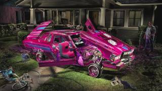 Painting With Light : Lowrider Car