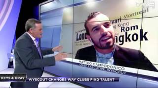 Wyscout on beIN SPORTS, talk with the CEO Matteo Campodonico - Jan 2016