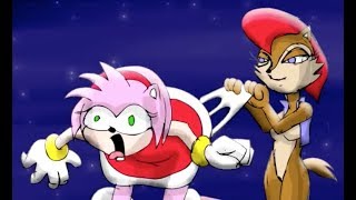 mortal Kombat X soniK : amy rose vs sally aKorn