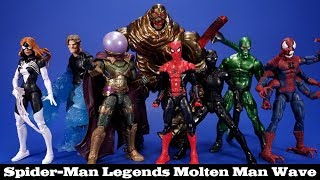 Marvel Legends Spider-Man Far From Home Wave Mysterio Spider-Woman Scorpion Hydro-Man Review
