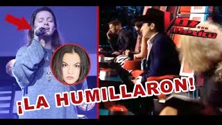El desastroso casting de Sarita Sosa en “La Voz México” ¡ningún juez la eligió!