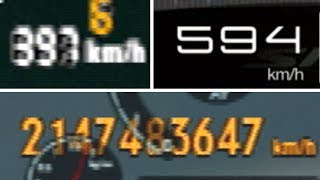 ゲーム界最速のクルマTOP10 Top Speed Record in 10 Games