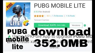 How To Download Pubg Mobile Lite from play store 2018 update 0.5.0 (hindi)