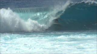 Tow in surf at Pohiki Hawaii