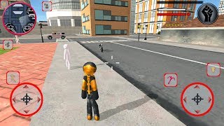 Stickman Rope Climbing Vice Hero Simulator Android Gameplay