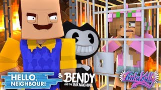 Minecraft Hello Neighbour - BENDY AND THE NEIGHBOUR HAVE LITTLE KELLY!?
