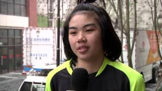 10 03 2017 AVC U 18 Chongqing สัมภาษณ์น้องแพม