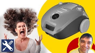 ✅ СТРАШНО ГУДИТ! Ремонт пылесоса самсунг / Мелкий ремонт