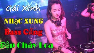 Nonstop DJ 2017 | Nhạc Sàn Cực Mạnh DJ Trang Moon - Bass Cực Căng Cực Xung Đập Cháy Loa