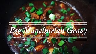 Egg Manchurian Recipe in Hindi | Egg Manchurian gravy by Daddy's Kitchen