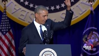 President Barack Obama's farewell address (full speech)