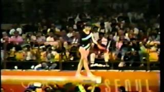 5th T BUL Maria Kartalova BB - 1988 Olympic Games 9.675
