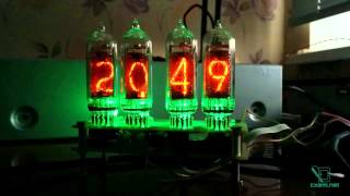 Часы на газоразрядных индикаторах V2.0 (с RGB подсветкой)