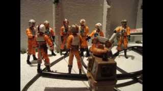 STARWARS YAVIN REBEL BASE DIORAMA