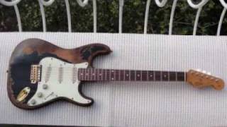 Vendida! SOLD! RELICGUITAR - Hand made Relic Custom John Mayer Black One Stratocaster