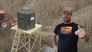 Terrain archer hunting blind review and set up Kapper Outdoors