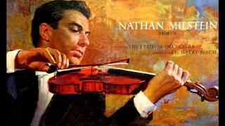 Bach / Nathan Milstein, 1957: Violin Concerto in A minor, BWV 1041 - Complete (Vinyl LP)