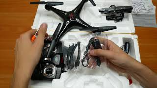 КВАДРОКОПТЕР SYMA X5SW || Распаковка и обзор дрона