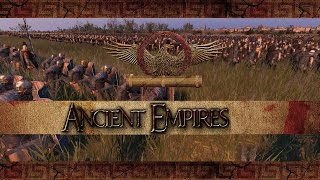 Total War Attila Ancient Empires Mod Battle BARBARIAN INVASION!!