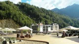 Отдых в Красной поляне, курорт Роза Хутор, Rest in Krasnaya Polyana resort Rosa Khutor