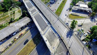 Chavdar bridge reconstruction, Sofia | Ремонт на моста "Чавдар", 20.8.2017