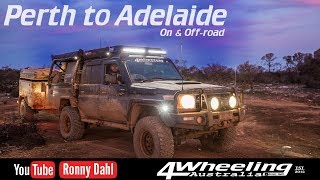 Perth to Adelaide, on & off-road