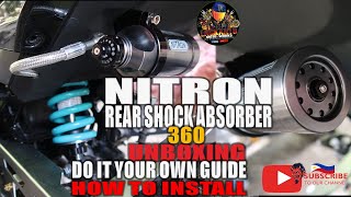 PAANO MAG INSTALL NG REAR SHOCK ABSORBER SA MOTOR