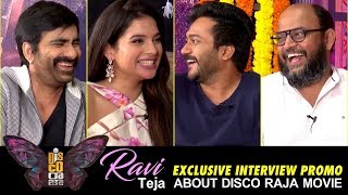 Ravi Teja Exclusive Interview Promo About Disco Raja Movie || Payal Rajput, Tanya Hope