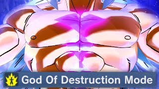 DBXV2: THE MOST OVERPOWERED TRANSFORMATION IN THE GAME! GOD OF DESTRUCTION MODE! Gameplay MOD