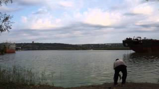 река Аксай, август 2015, рыбалка
