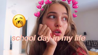 school day in my life (& lil grwm) ?