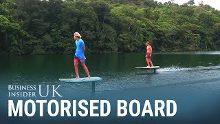 Surfboard Can 'Fly' Over The Water