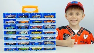 Машинки ХотВилс и КЕЙС Трансформер! Новые Машинки Hot Wheels для детей и Даник