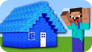 NOOB VS CASA 100% DE AGUA - MINECRAFT