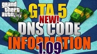 GTA 5 Online   NEW DNS CODE INFOMATION! AFTER PATCH 1 0 9! NEW DNS INFO!