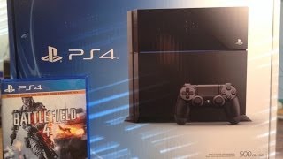 Sony Playstation 4 Unboxing and Overview
