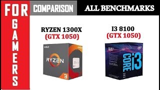 R3 1300X vs I3 8100 | Comparison |