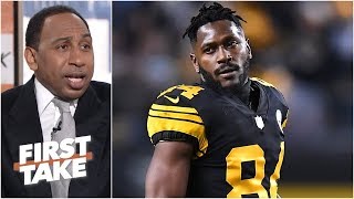 The Steelers got hoodwinked by Antonio Brown after trade with Raiders – Stephen A. | First Take
