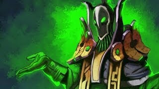 Dota 2. Рубик. Кидаю стрелы и ставлю койл.