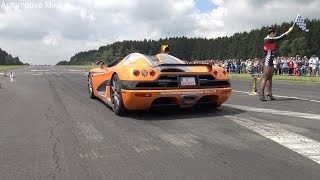 Koenigsegg CCX acceleration SOUNDS