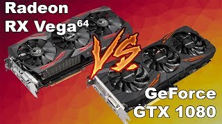 Batalha: AMD Radeon RX Vega 64 vs Nvidia GeForce GTX 1080