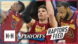 LeBron James, JR Smith & Kyle Korver Game 1 Highlights vs Raptors 2018 Playoffs ECSF - TOO GOOD!