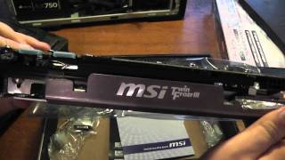 MSI - GTX 570 - Twin Frozr III - oc/pe - Unboxing [1080P]